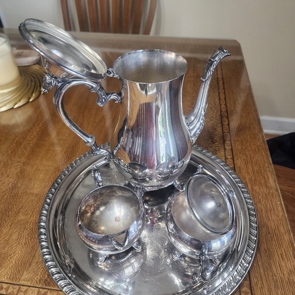 Silver-plated Coffee or tea set - Picture 2 of 3